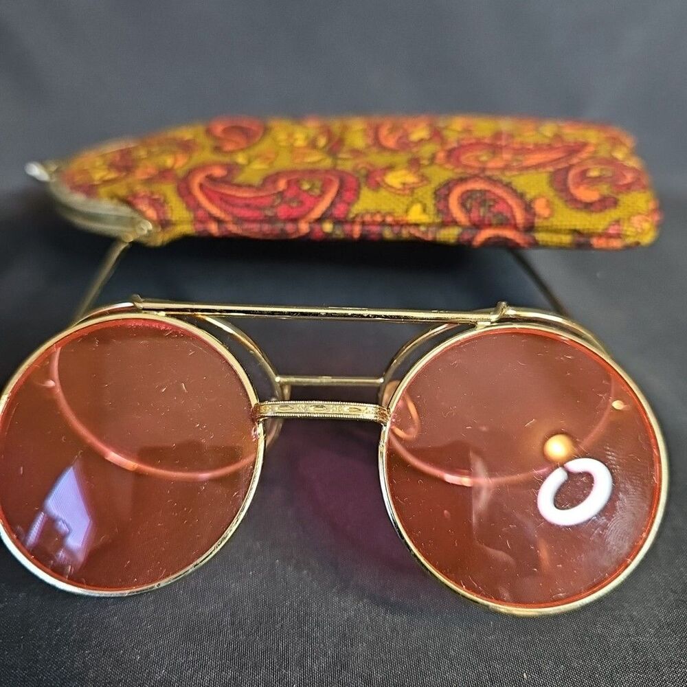 Vintage 60 Style Double Layer Pink Glasses With Optical Fasion By Rosanne Case